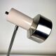 Vintage beige and chrome articulated lamp – 70s