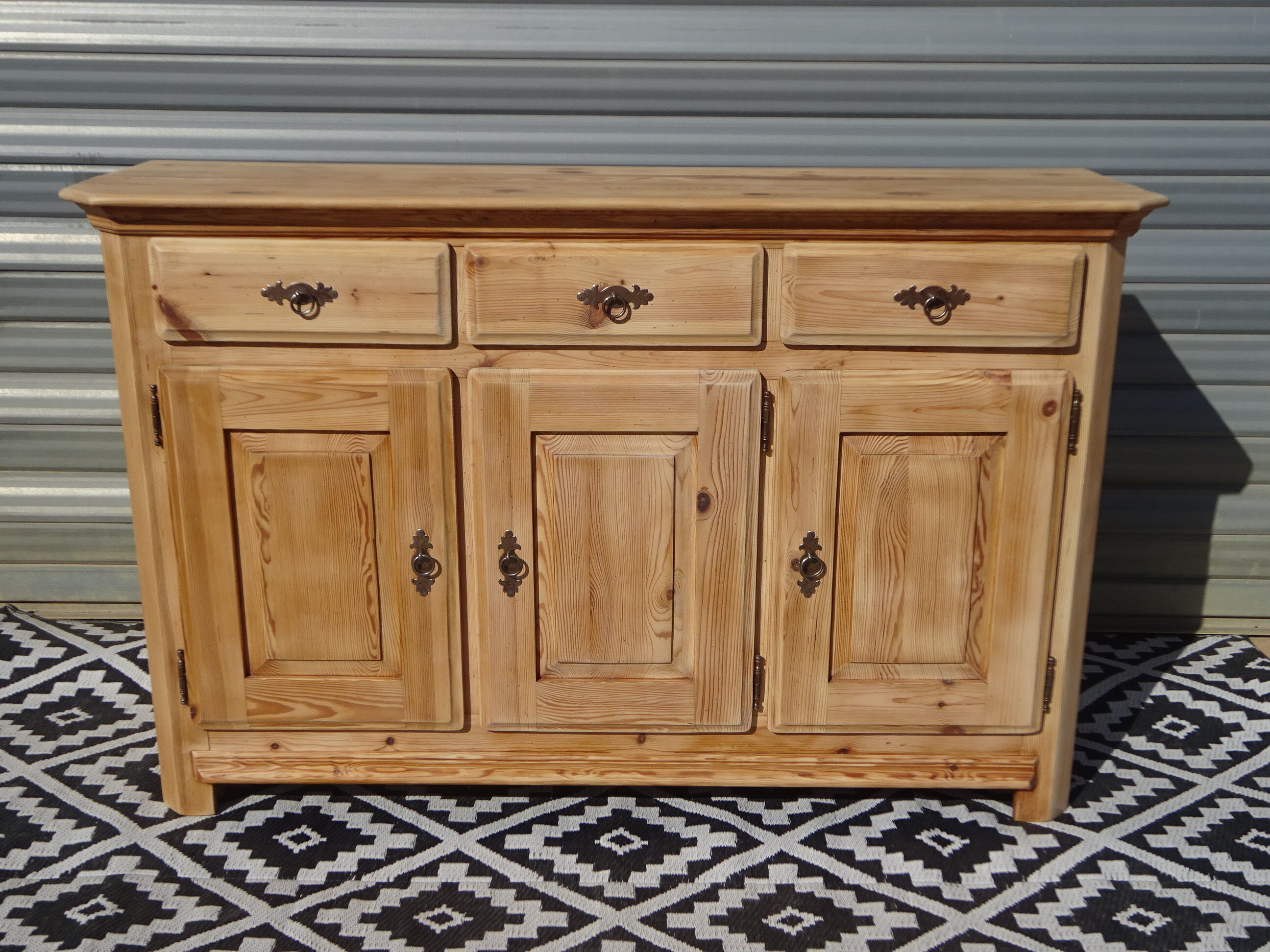 Solid wood enfilade, restored