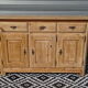 Solid wood enfilade, restored
