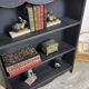 Oak bookcase shelf