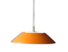 Orange pendant by Sven Middelboe for Nordisk Solar