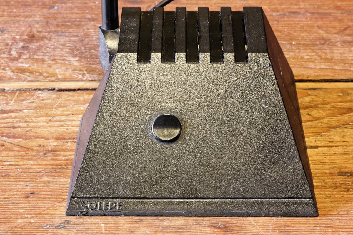 1980s lamp, Diedre design, Solere brand