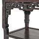 Carved wooden side table from China