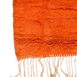 Moroccan Berber rug Mrirt orange terracotta