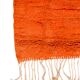 Moroccan Berber rug Mrirt orange terracotta