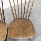 Lot of 4 Baumann chairs, Florida model, 1970, superb condition