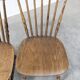 Lot de 4 chaises Baumann modèle Floride 1970 superbe état