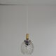 Pendentif en verre du milieu du siècle, années 1960.