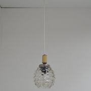 Pendentif en verre du milieu du siècle, années 1960.