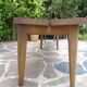 Oak cloakroom bench 247 cm