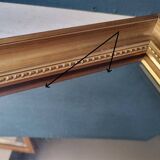 Gold frame mirror