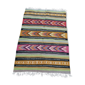 tapis kilim multicolore