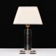 Lampe de table en cristal Hollywood Regency Allemagne années 1970