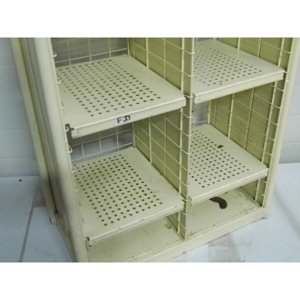 Vintage metal sorting furniture