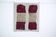 Wine Color Vintage Textile Wall Hanging, Handwoven Tapestry, 106x116 Cm