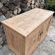 Renovated solid wood sideboard