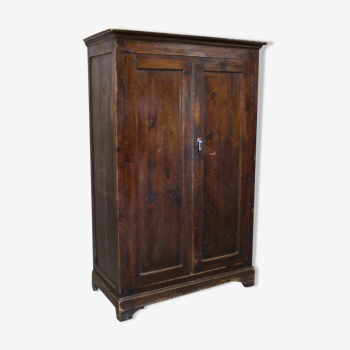 Antique solid wood cabinet