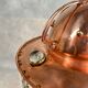 Lampe de table Jugendstil en cuivre