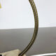 Original modernist 1960s brass metal table light by SIS Lights, Germany