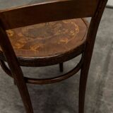 Baumann 1900 Swiss chair signed