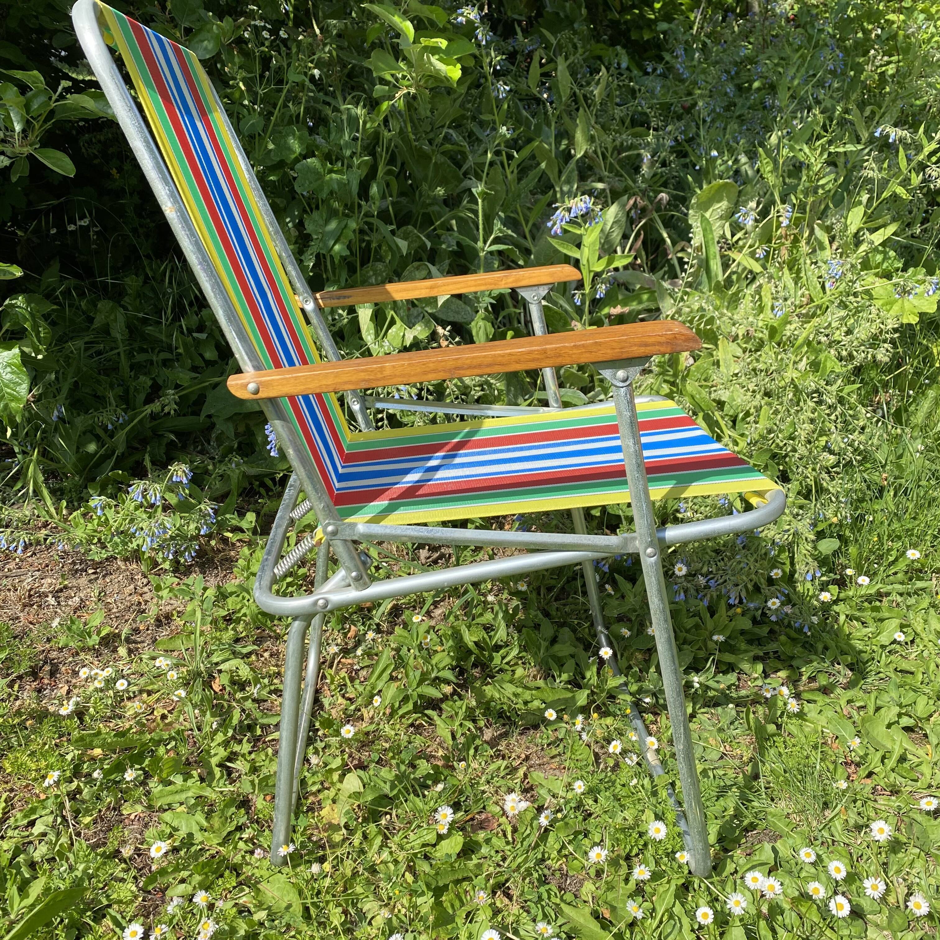 Vintage camping chair
