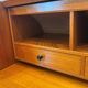 Rare Scandinavian curved secretary from Sweden.