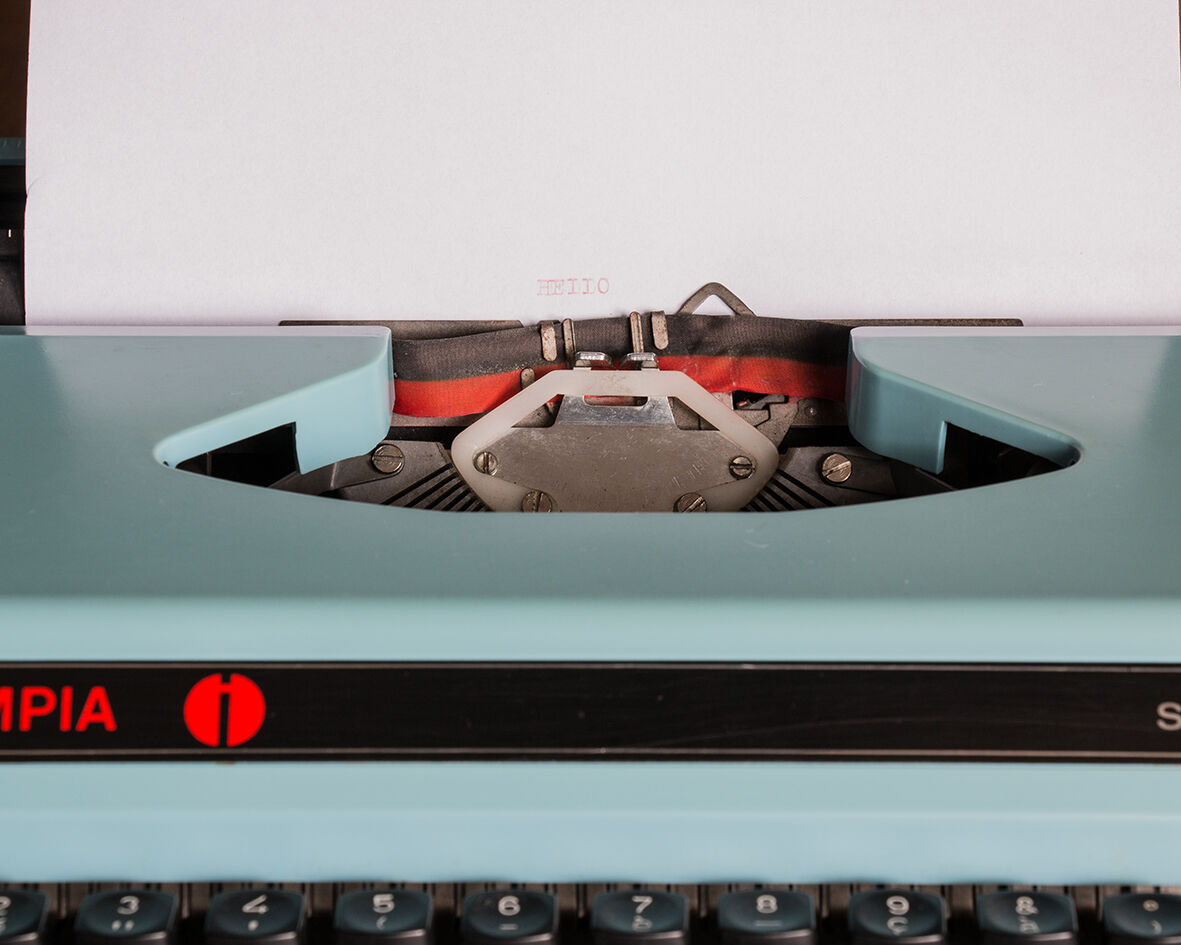 Olympia typewriter