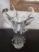 Vintage crystal vase