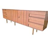 Vintage XL wooden buffet / buffet / long furniture