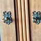 Louis XVI showcase cabinet 3 doors