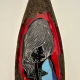 Vintage Italian ceramic pocket tray