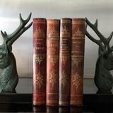 Bronze bookends