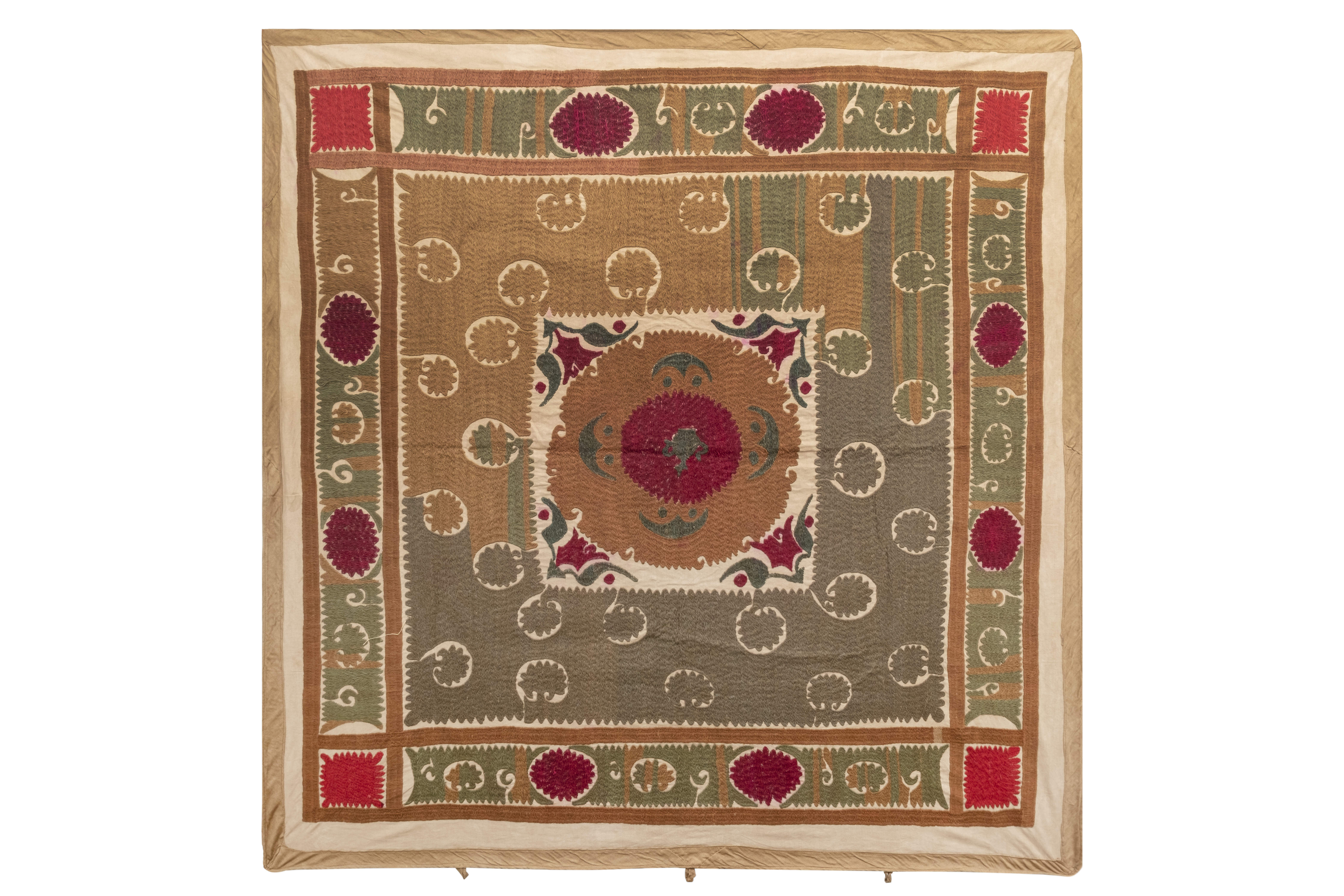 Central Asian Suzani tapestry
