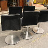 5 swivel chairs around 1970 series
