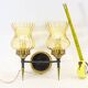 Double wall sconce | Midcentury Ialian design | Gio Ponti | vintage 50's