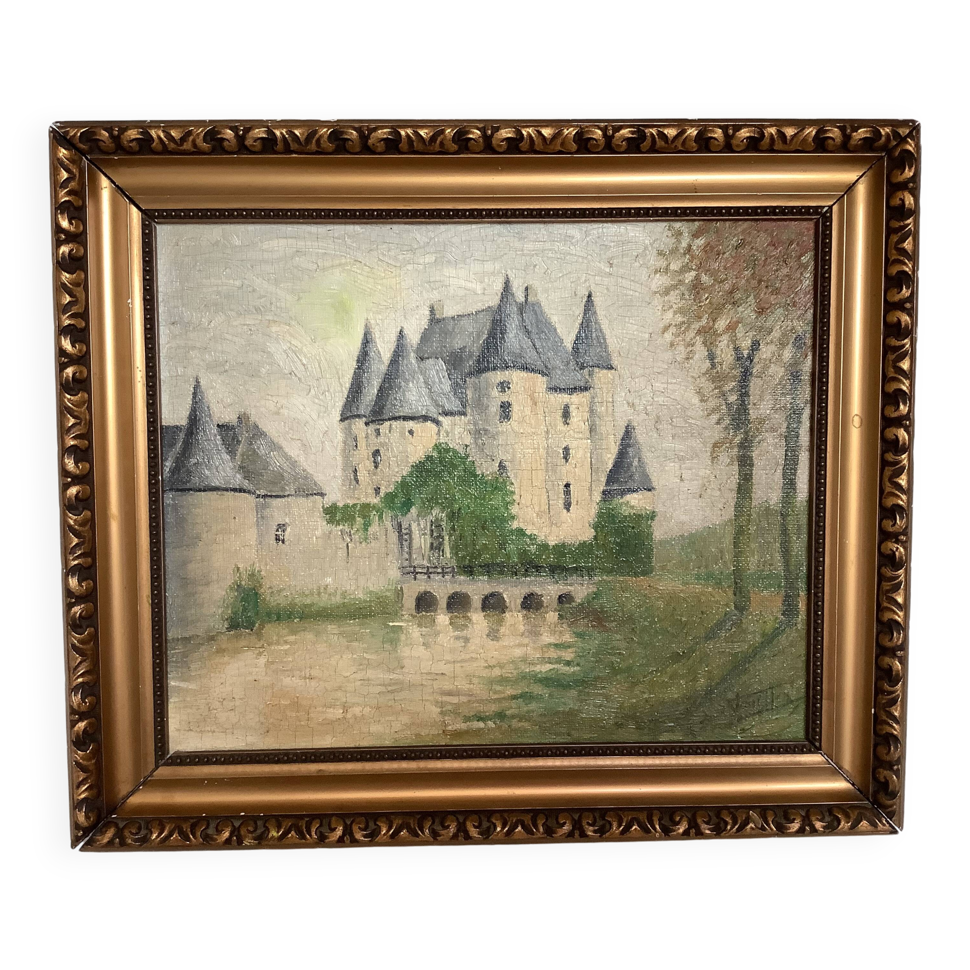Tableau château de Ham Paul Herpels