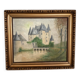 Painting of the castle of Ham Paul Herpels