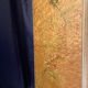 Mirror wardrobe from the late 19th century – painted bird's-eye maple