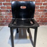 Suite of seven model 4870 chairs designed by Anna Castelli Ferrieri for Kartell