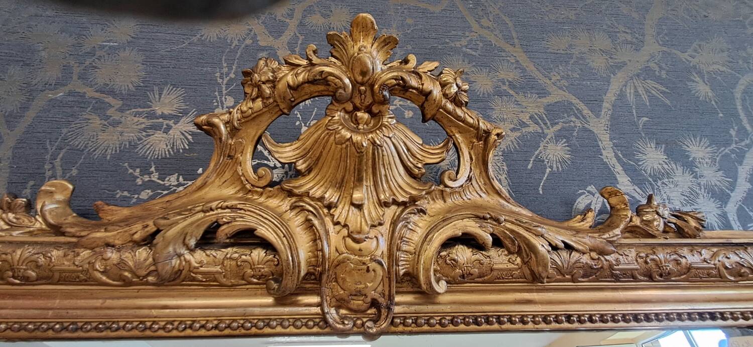 19th Century Louis XV Inspired Mirror 153 x 98