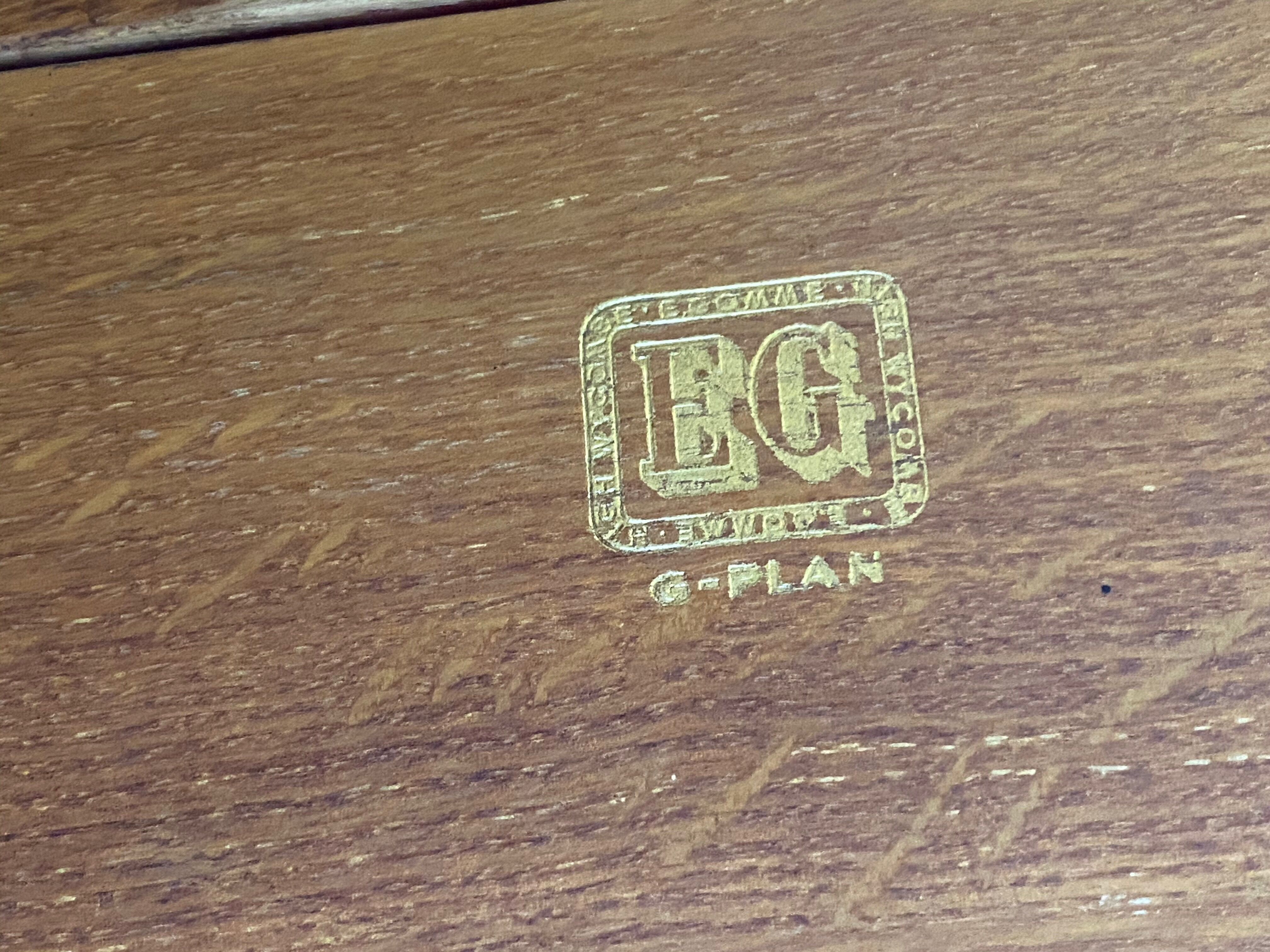 G-plan brandon dining set, 1950's e gomme drop leaf dining table & 4 chairs