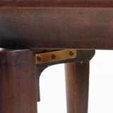 Art Deco mahogany coffee table by Baptistin Spade - France - circa 1930.