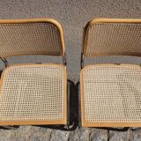 Pair of chairs B32 Breuer