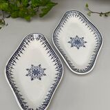 Pairs of old dishes St Amand