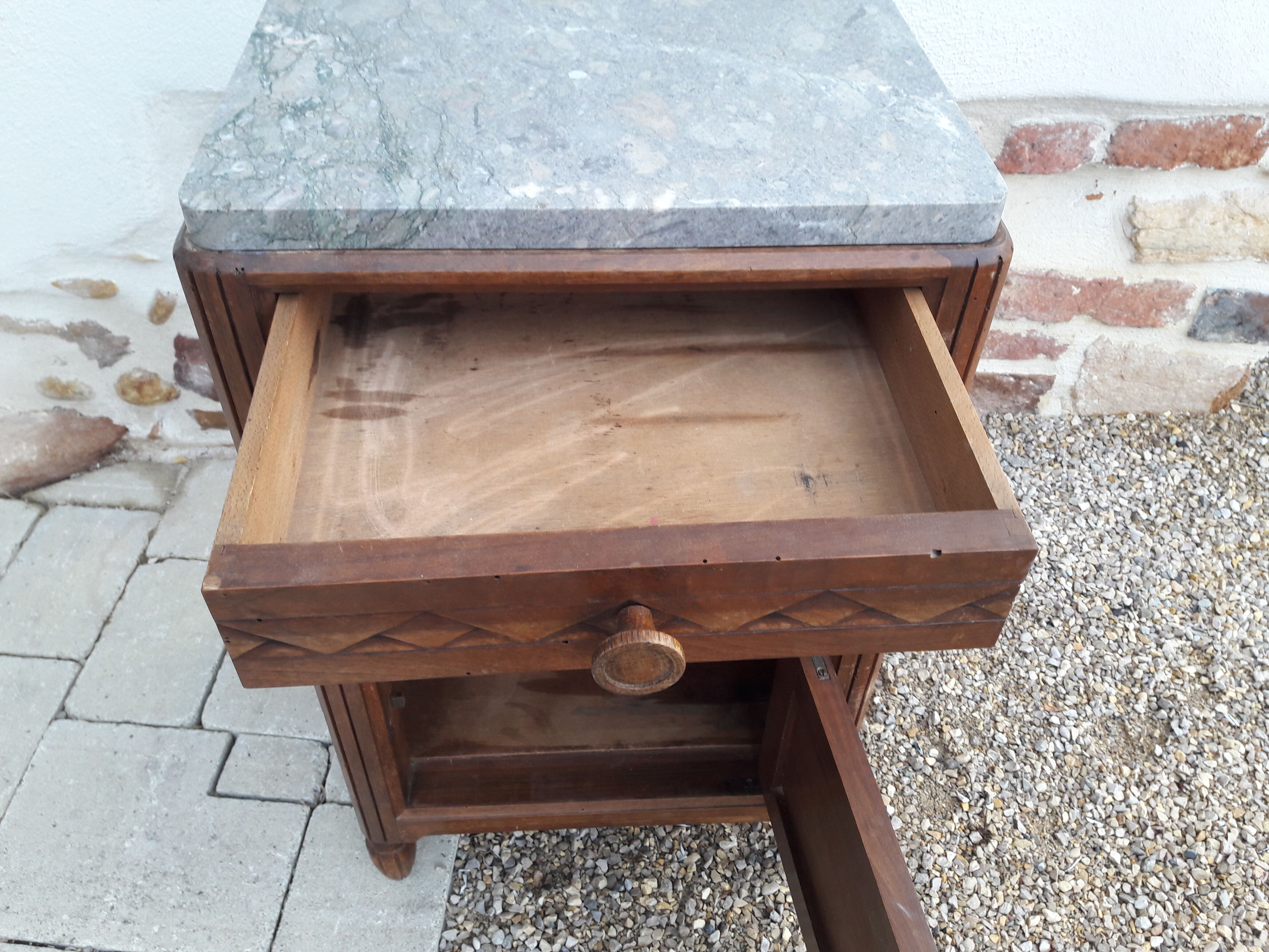 Art Deco bedside table