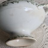 Antique soup tureen body, ironstone, Saint-Amand and Hamage Nord – Model M