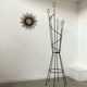 Old metal coat rack design 60s vintage