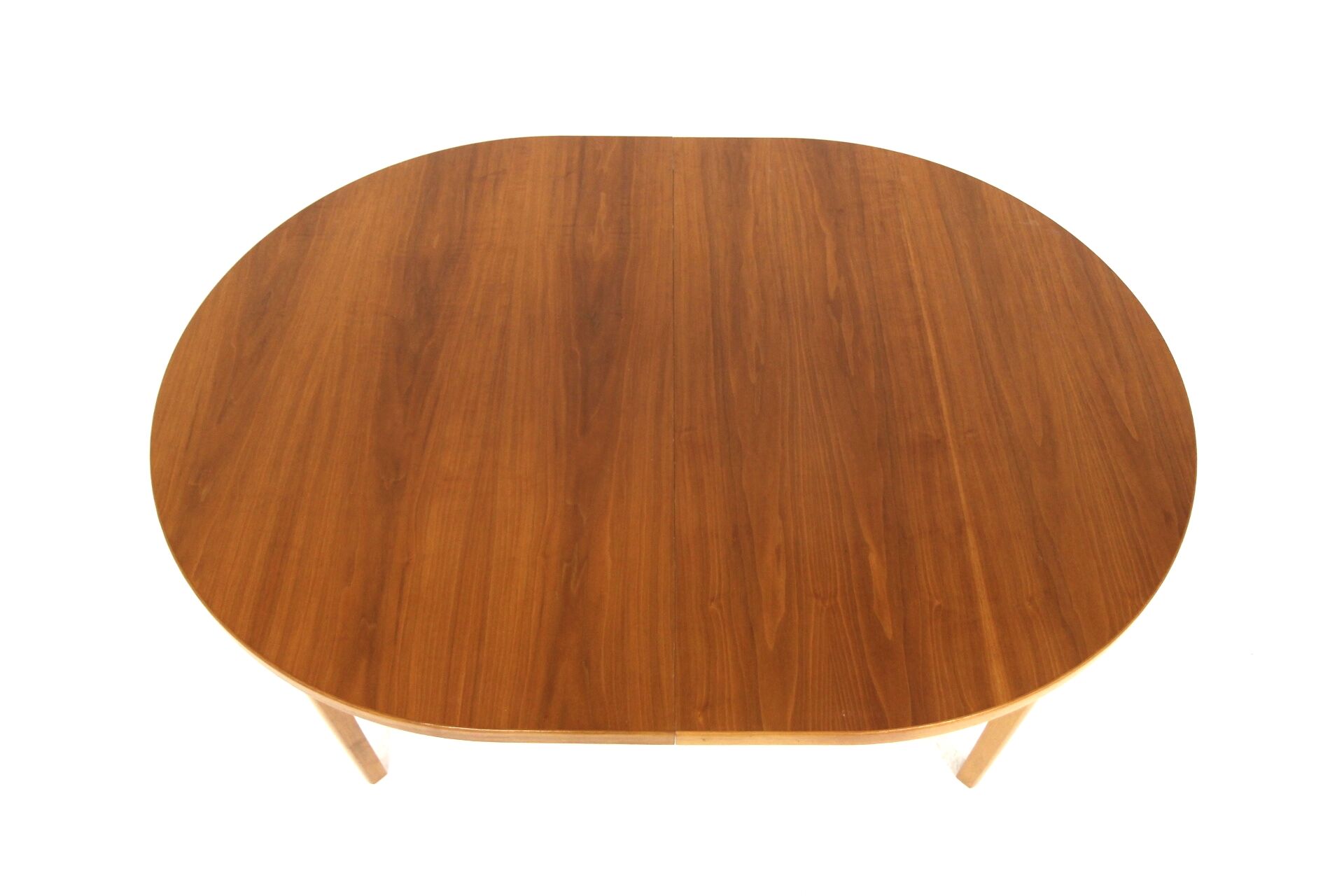 Scandinavian walnut dining table, sweden, 1960