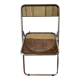 Plexiglass folding chair