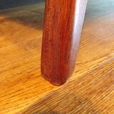 Vintage secretary in varnished teak